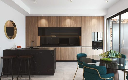 Villas avec lagune artificielle