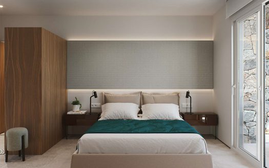 Villas avec lagune artificielle