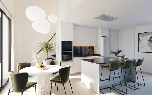 Villas avec lagune artificielle