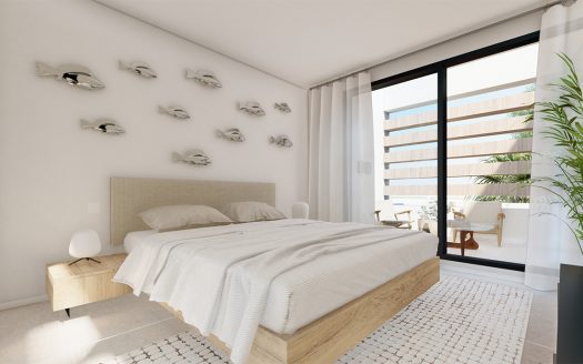 Villas avec lagune artificielle